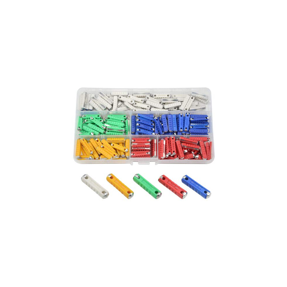 200 Pcs Car Fuses European Automotive Fuse 5A 8A 10A 16A 25A For Classic Cars Old Style, Not Ceramic 9067246819071