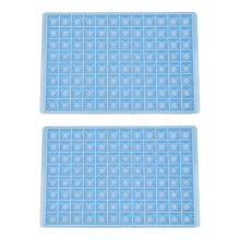 Forma de silicone livre de BPA, design empilhável para economizar espaço, material de qualidade alimentar garante uso seguro, fácil de limpar e