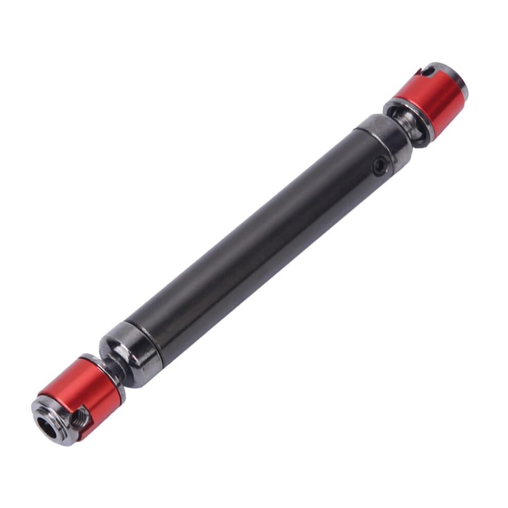 2Pcs Stainless Steel Drive Shaft 110-150Mm For Rc Crawler & Red/Silver 5011362524436