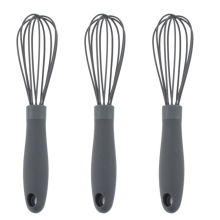 Vielseitiger Schneebesen, komfortabler Griff, antihaftbeschichtet, geeignet zum Mischen von Saucen und Desserts, aus hochwertigem Nylon,