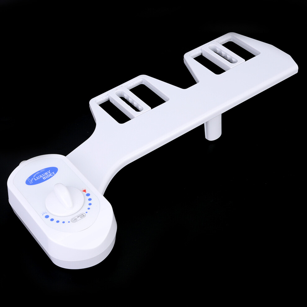 G1/2In Dual Nozzle Toilet Bidet Attachment, Adjustable Hole, Abs 4971362525042