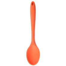 Silikonlöffel, leuchtende, kräftige Farben, hitzebeständig, antihaftbeschichtet, lebensmittelechtes Küchenutensil zum Mischen und Backen, leicht