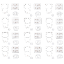 Set di formine per biscotti, in materiale alimentare, a forma di animali dei cartoni animati, per una cottura creativa fai da te.