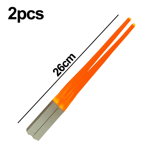Dining With The Stars, Starlit Chopsticks με λαμπερά LED, επαναχρησιμοποιήσιμα οικολογικά ξυλάκια 1