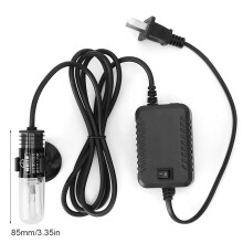 3W Fish Tank UV Sterilization Lamp, 500L Aquarium Water Sterilizer