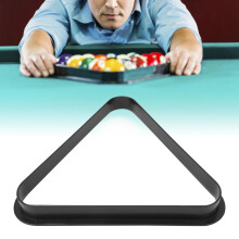 2 Pieces Plastic Snooker Balls Racks Triangular Frame for Billiards and Pool