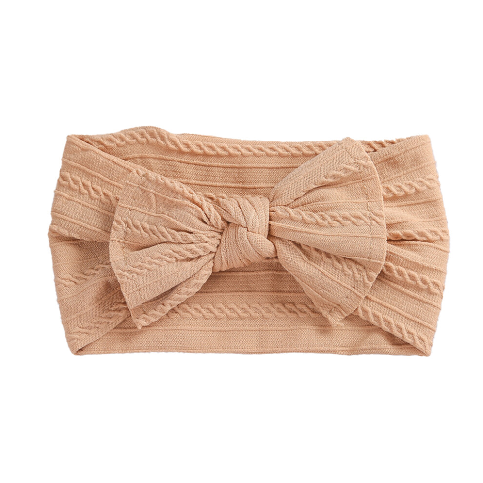 (Type01) Headband Knit Bow-Knot Headbands Comfortable Skin-Friendly Turban