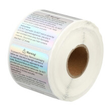 Candle Warning Labels Wax Melt Warning Stickers Candle Safety Decal for Jar Use for Christmas Label Stickers