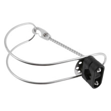 Life buoy bracket, holder | swimming pool buoy holder | adjustable swimming buoy bracket, stainless steel horseshoe bracket, year holder
