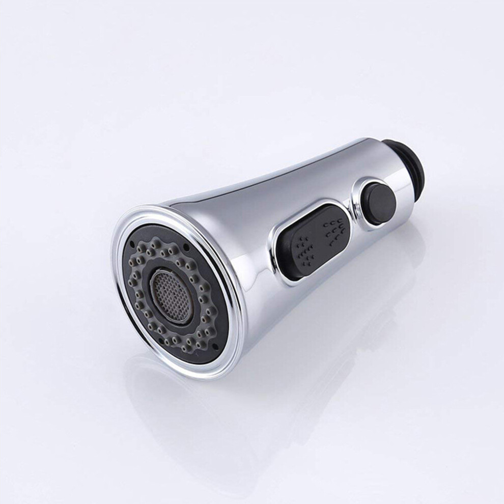 3-Function Kitchen Sink Faucet Sprayer Head, G1/2, Silver 8311362528760