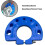 Drill Bit Grinding Attachment for Angle Grinder, Precision Sharpening Guide Tool with Multiple Size Notches, Compatible with High-Speed Steel, Hard 2