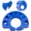 Drill Bit Grinding Attachment for Angle Grinder, Precision Sharpening Guide Tool with Multiple Size Notches, Compatible with High-Speed Steel, Hard 3