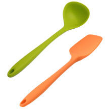Professioneller Silikonspatel, hitzebeständig bis 238 C, kratzfeste, flexible Spitze, ergonomischer Griff für perfekten Halt beim Kochen und