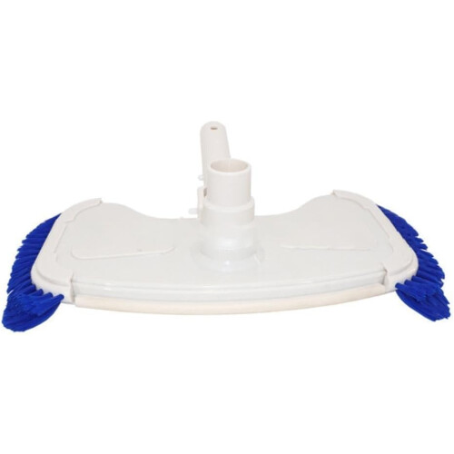 Pool Cleaning Tool White Cleaning And Suction Head With Side Brush Suction Head 1