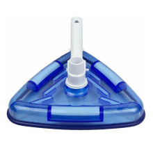 Triangular Vinyl Pool Vacuum Head for Fiberglass Pools Spas Salt Water Pools