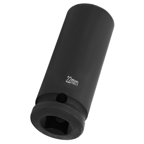 2-Key Impact Socket 1/2 Inch Drive 21/22/24mm Deep Metric Air Tool 2