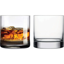 Håndlagde blyfrie krystallcocktailglass, sett med 2, 30 cl (300 ml), unikt profesjonelt mesterverk, egnet for catering, lounge, klubber og barer