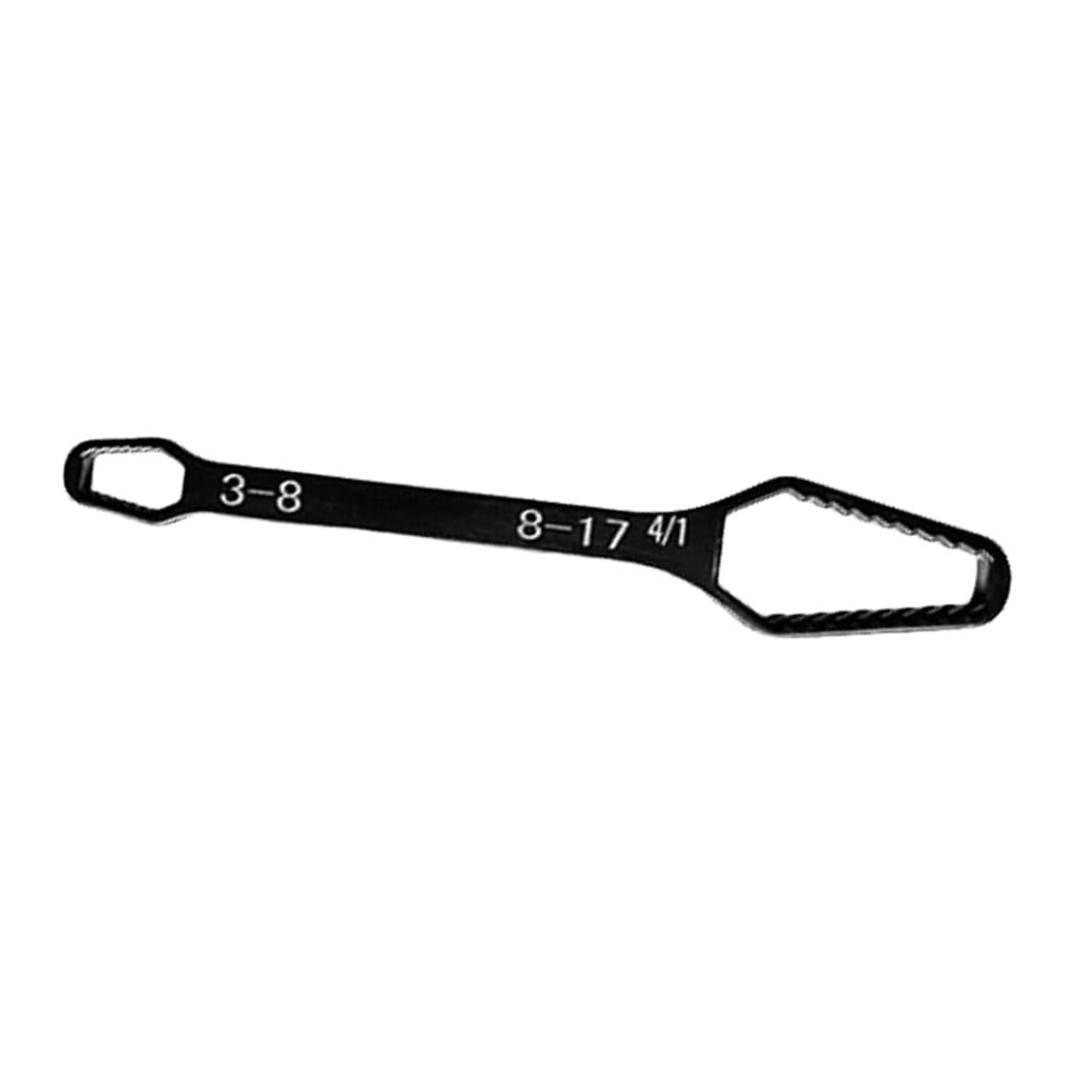 Efficient Wrench 8-17Mm Automatic Tightening Adjustable Double Head Spanner For Mechanical & Automotive Repair Small Black 5Mm Thic 9105992161928