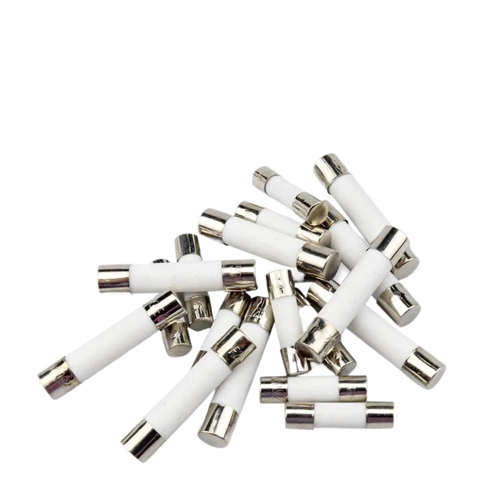 Ceramic Fuses, Ceramic Fast Blow Tube Fuses Pack Of 10 5X20mm And 6X30mm 250V 0.1-30A(6X30mm,7A) 6X30mm 7A 9323874044477