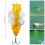 Hard Fish Lure Bionic Cicada Shape with Rotating Propeller 7.5cm Y238-8 5