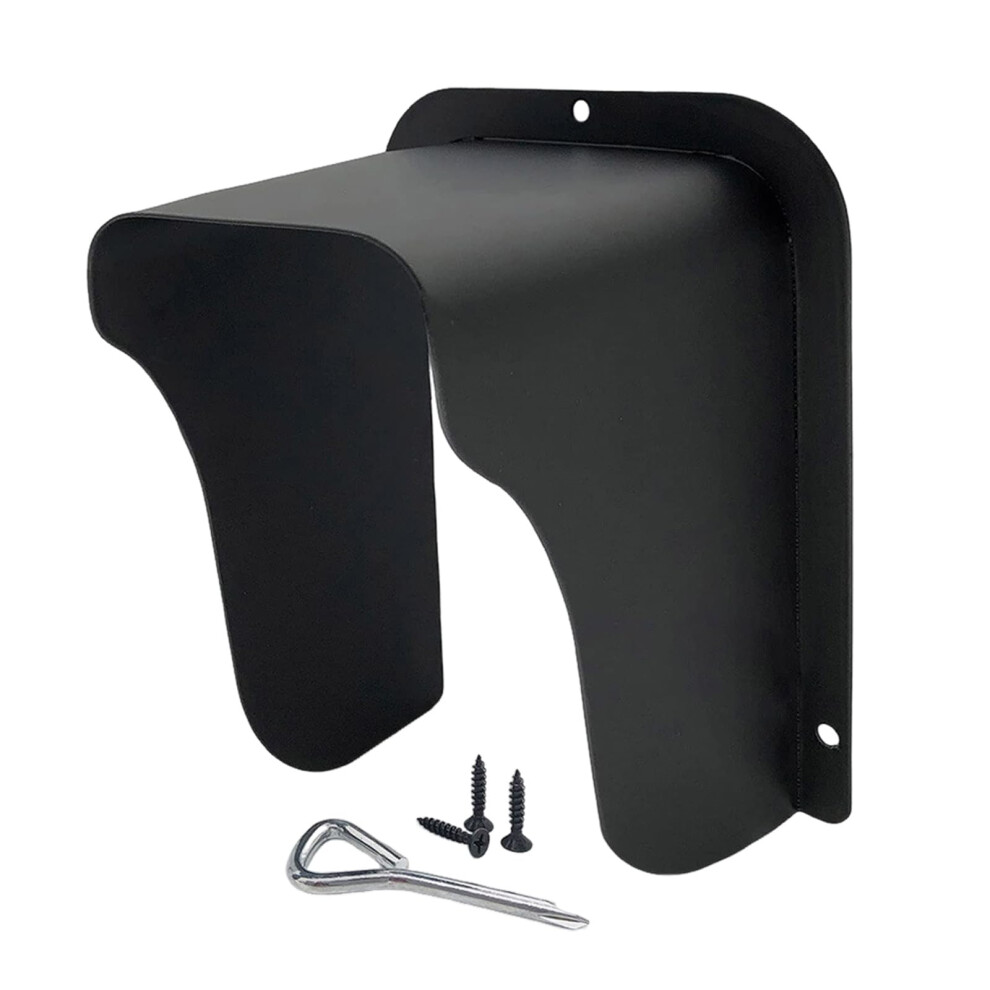 Waterproof Doorbell Rain Covers For Outdoor Use Protecting Against Sunlight Access Control Keypads And Fingerprints Doorbell Rain Cover Black