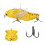 Hard Fish Lure Bionic Cicada Shape with Rotating Propeller 7.5cm Y238-8 6