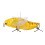 Hard Fish Lure Bionic Cicada Shape with Rotating Propeller 7.5cm Y238-8 3