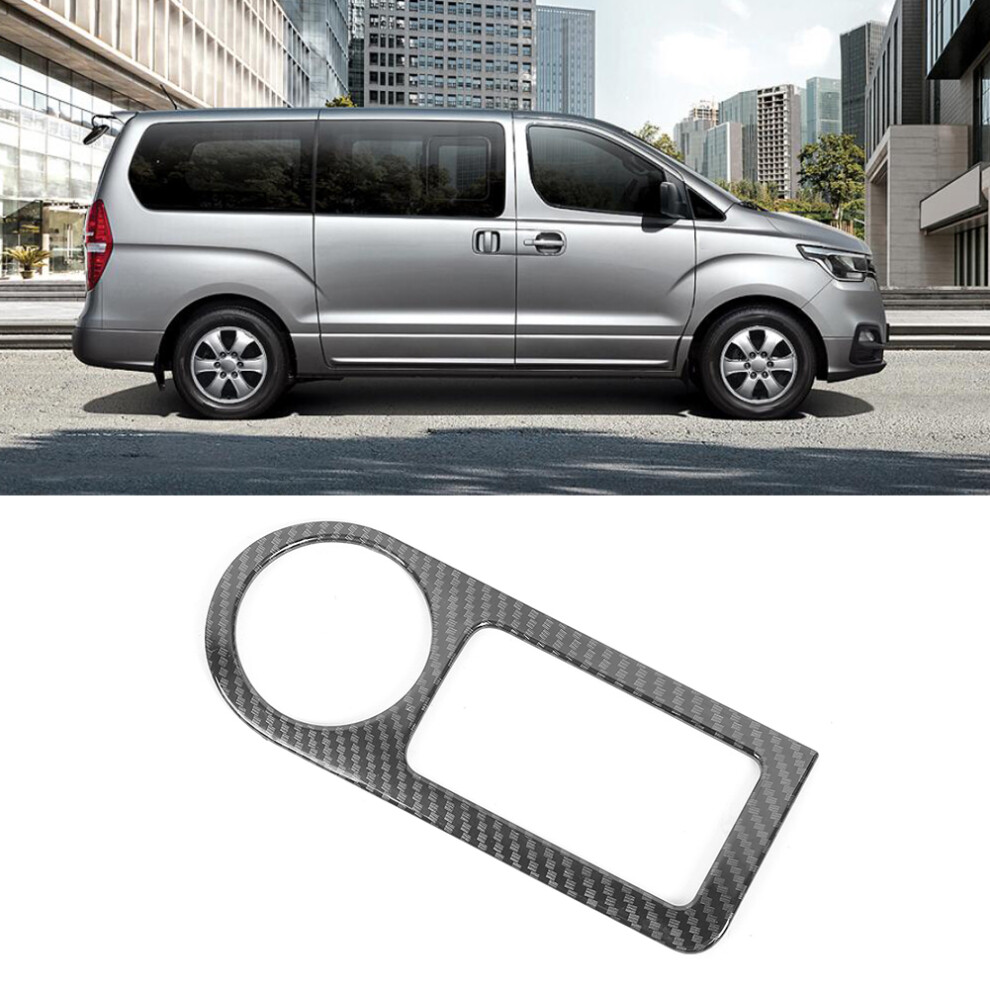 Headlight Adjustment Cover Trim For Hyundai Grand Starex (H1) 2019 Carbon Fiber 8761362531893