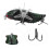 Bionic Cicada Fish Lure 7.5cm Hard Bait with Rotating Spins and Treble Hook 4