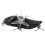 Bionic Cicada Fish Lure 7.5cm Hard Bait with Rotating Spins and Treble Hook 8