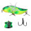 Hard Fish Lure Bionic Cicada 7.5cm with Rotating Propeller & Treble Hook 7