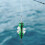 Hard Fish Lure Bionic Cicada 7.5cm with Rotating Propeller & Treble Hook 6
