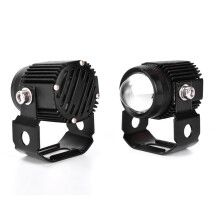 Universale 12V LED Fahrzeug-Fog-Spotlight 2 Stück, 3000LM, 20W Weiß & Amber