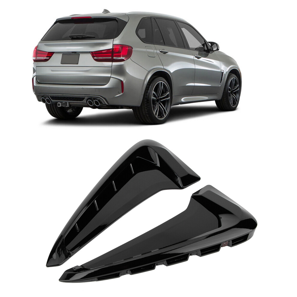 Fit Bmw X5 F15 2Pcs Side Air Vent Cover Trim Decor For Car Black 4661362533498