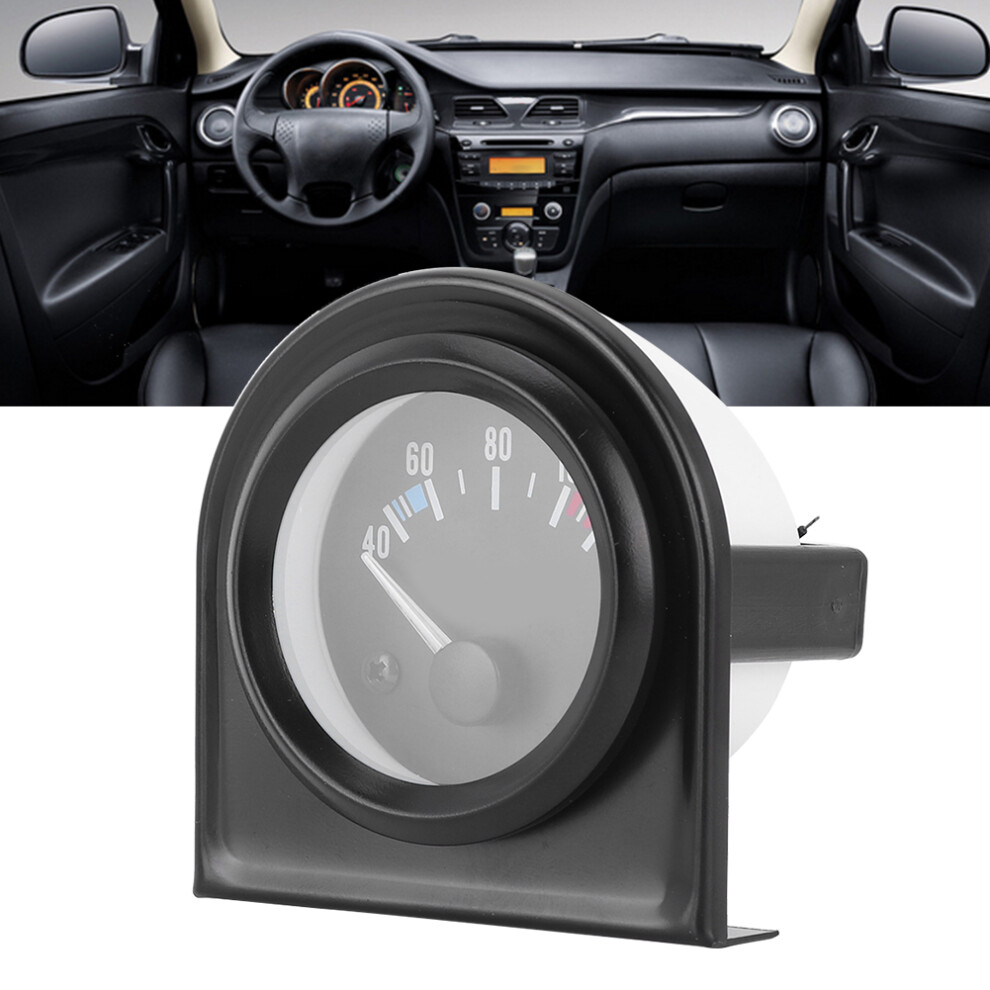 12V Car Water Temp Gauge Meter 2In 40-120 For Modification 7891362533656