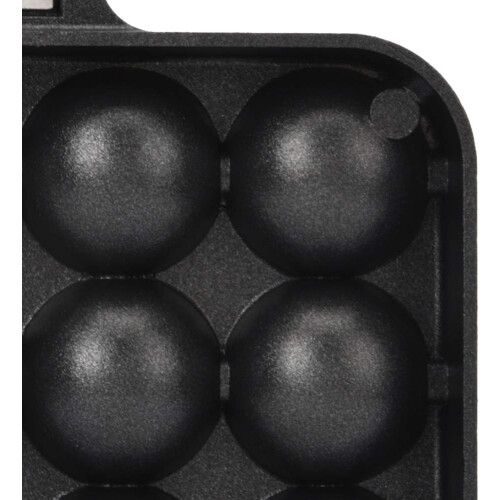 Επαγγελματική μηχανή Takoyaki, αντικολλητικό τηγάνι ψησίματος 16 οπών, ανθεκτική 2