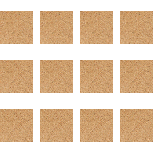Round Cork Trivets Absorbent Non-Slip, Blank Gift Coasters Extra Thick Reusable Table Coasters For Drinks