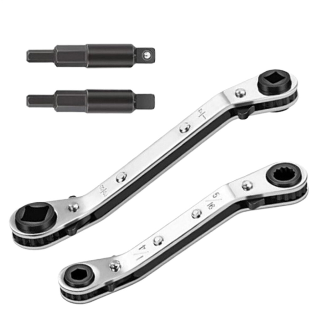 Ratchet Wrench | Refrigeration Repair Tool - Multifunctional Precision Ratchet Wrench Set For Hvac Plumbing Home Industrial 9323874044972