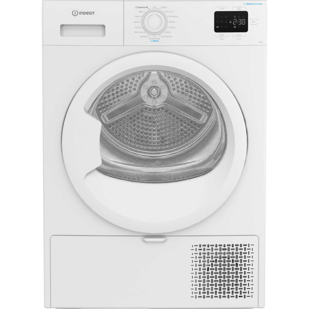 Indesit C Yd 92D Ww Uk 9Kg Heat Pump Tumble Dryer - A+ Rated White