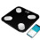 Multi-Functional Body Fat Scale, 180kg Capacity, 25mm Thin, Black/White 15