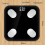 Multi-Functional Body Fat Scale, 180kg Capacity, 25mm Thin, Black/White 2