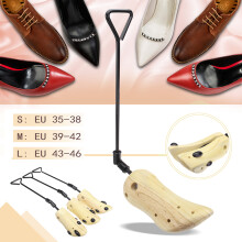 Adjustable Wooden Shoe Stretcher Women Men Boot Expander Size 35-46