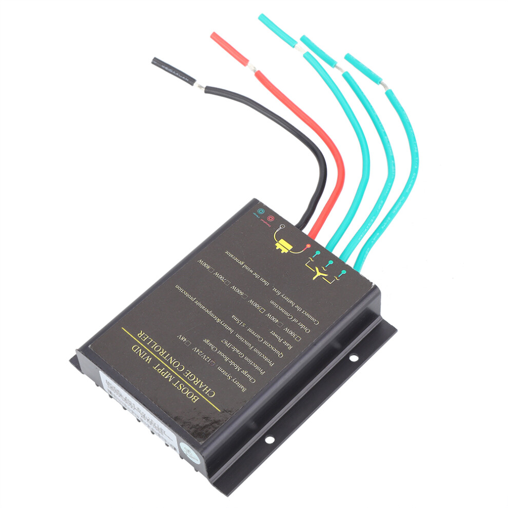48V Waterproof Mppt Wind Turbine Controller 800W Aluminum Size 9.3X8.4cm 8021362536671