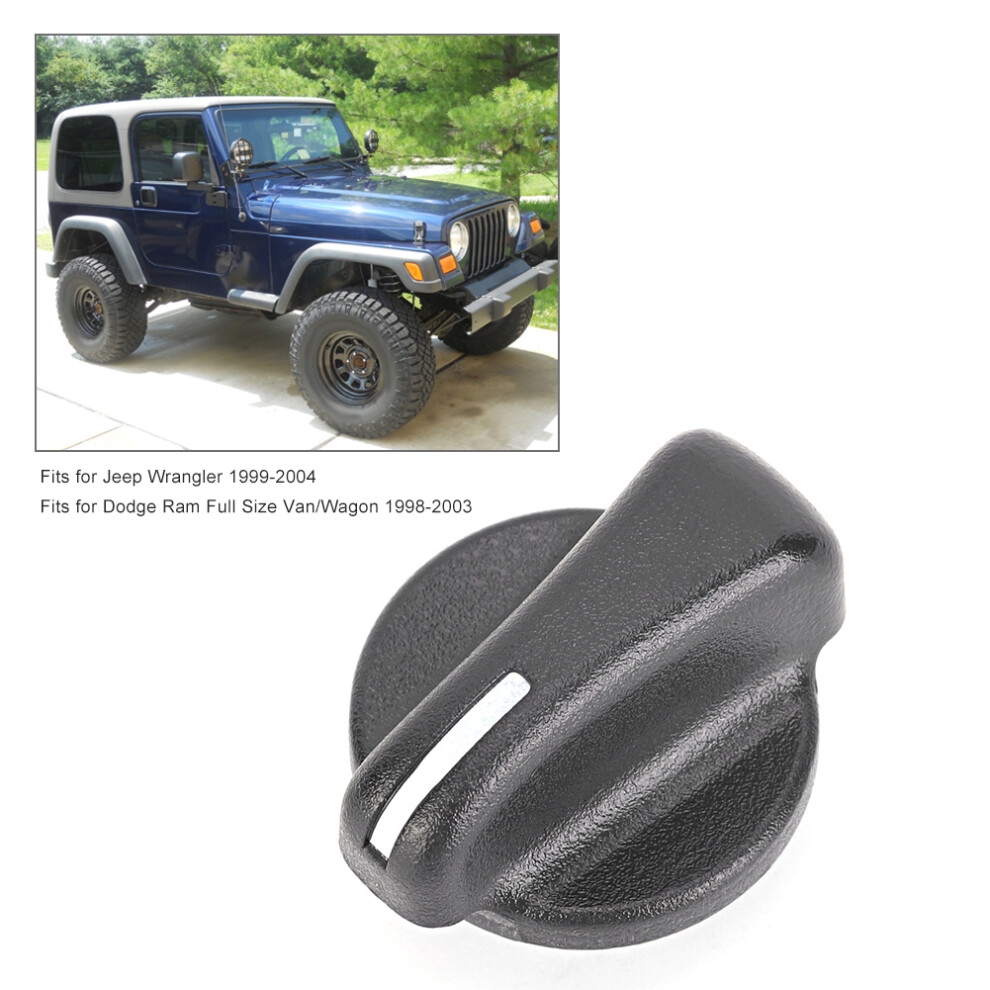 A/C Control Knob 5011218Aa For Jeep Wrangler 1999-2004 & Dodge 1998-2003 4671362537259