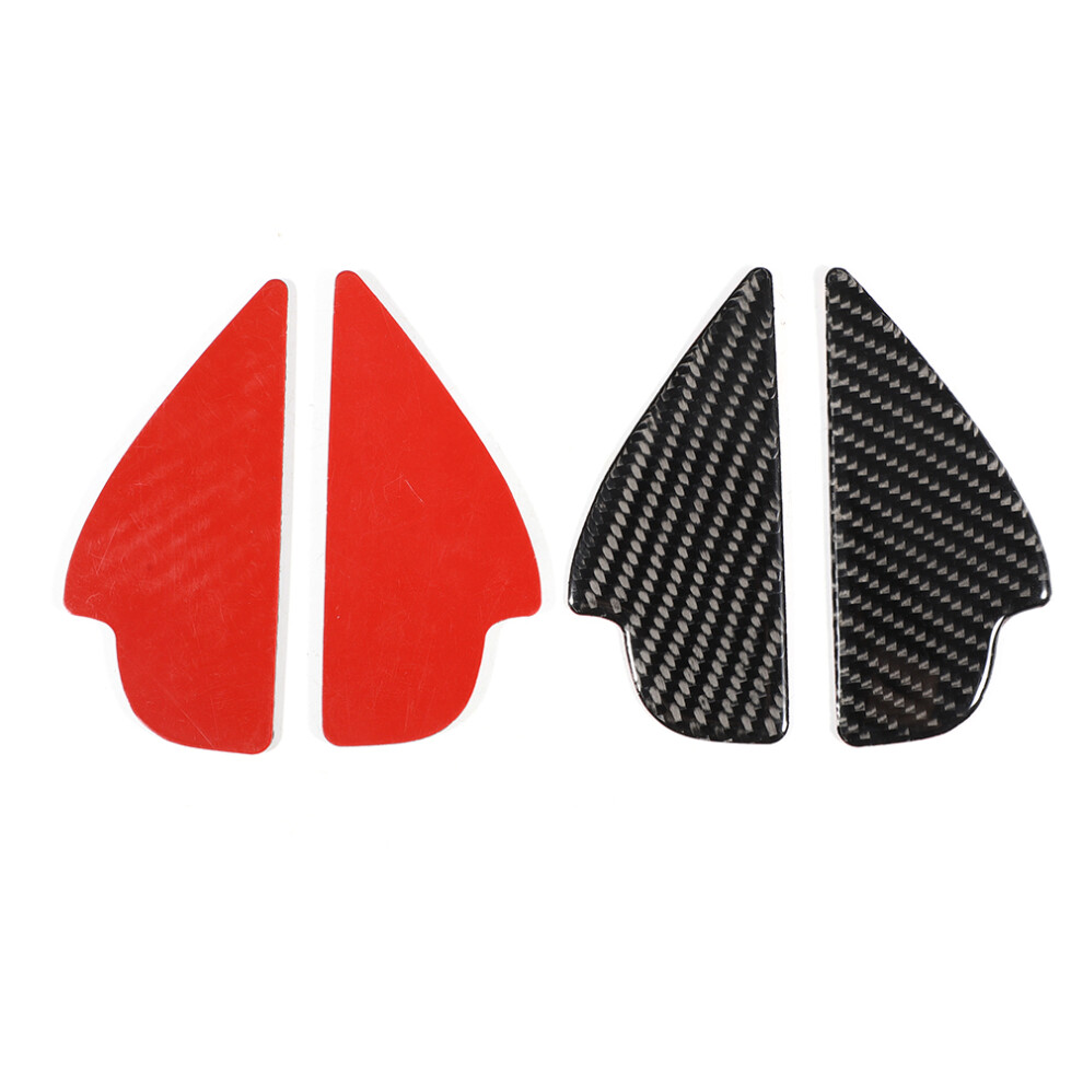 4Pcs Carbon Fiber Interior Door Bowl Cover Fits Mazda Cx-5 2013-2018 4011362537475