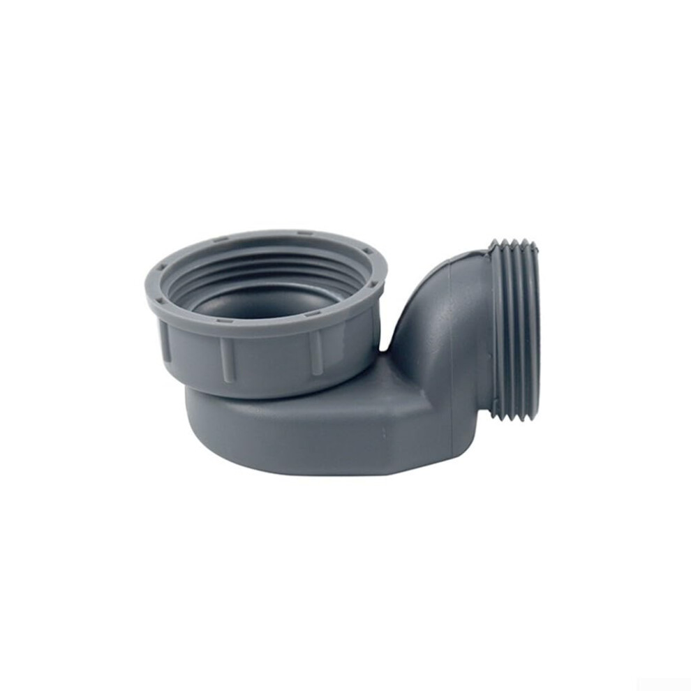 G1-1/2 Pp Bath Bathtubs Drain Pipe Storage Water Curved Pipe Anti-Smell(C) 9339159310540