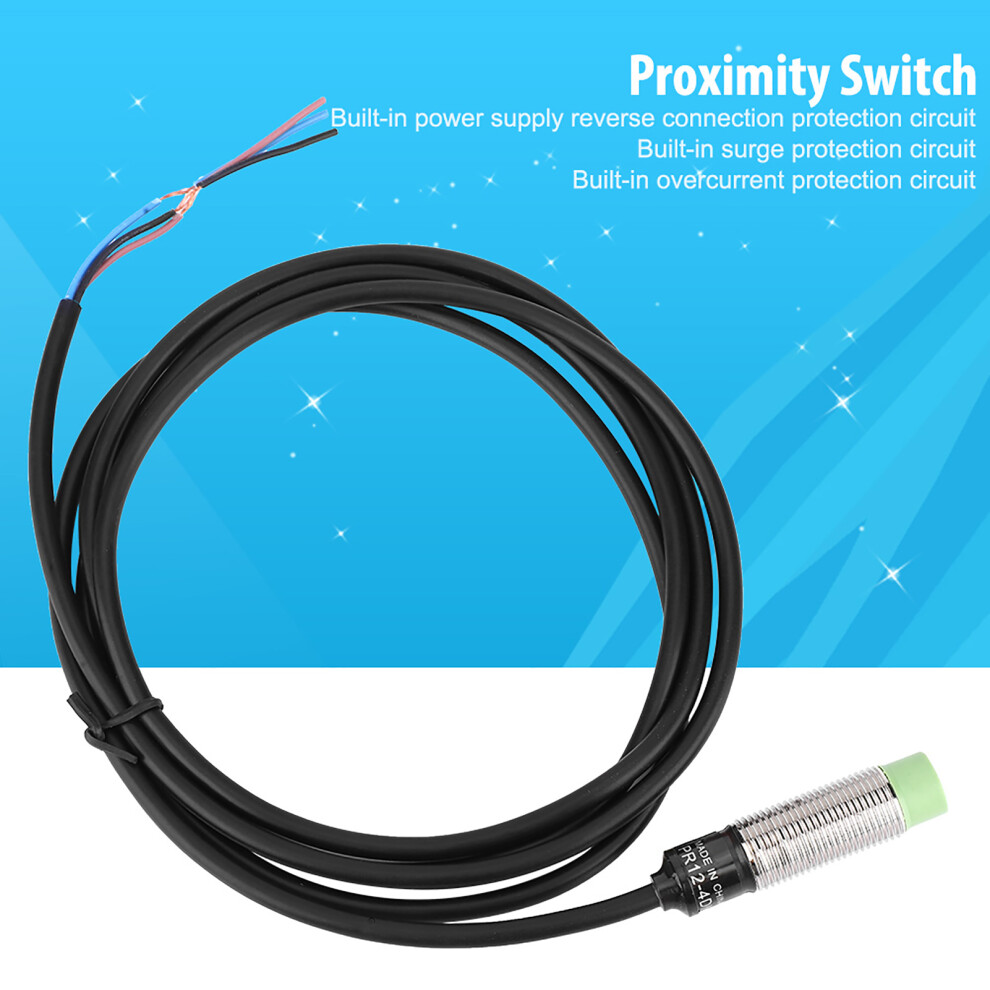 Berm Pr12-4Dn Inductive Proximity Sensor No Npn 3-Wire 10-30Vdc 4Mm Detection 4051362539741