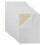 10 Pcs Self-Adhesive Felt Sheets with Adhesive Backing Multifunctional White 1