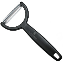Peladora horizontal YPSO con cuchilla dentada, longitud 145 mm - negra