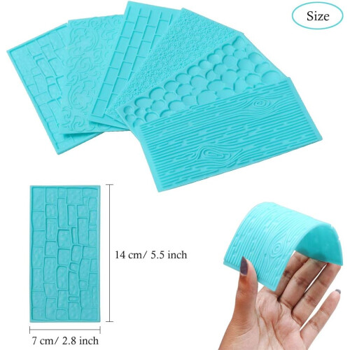 Σετ ματιών αποτύπωσης fondant, εύκολο στο πλύσιμο σχεδιασμός για γρήγορο καθάρισμα, 1
